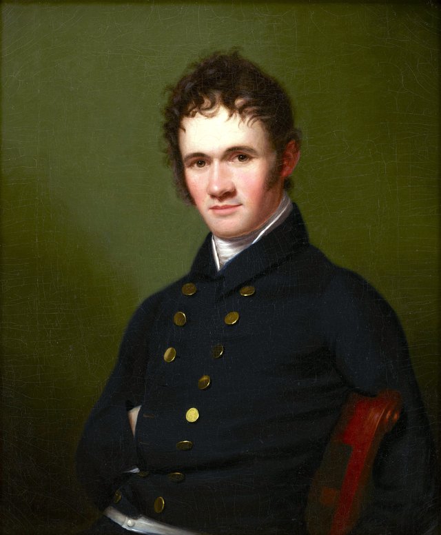 Portrait of Commander Lewis Warrington (1782-1851) by Rembrandt Peale