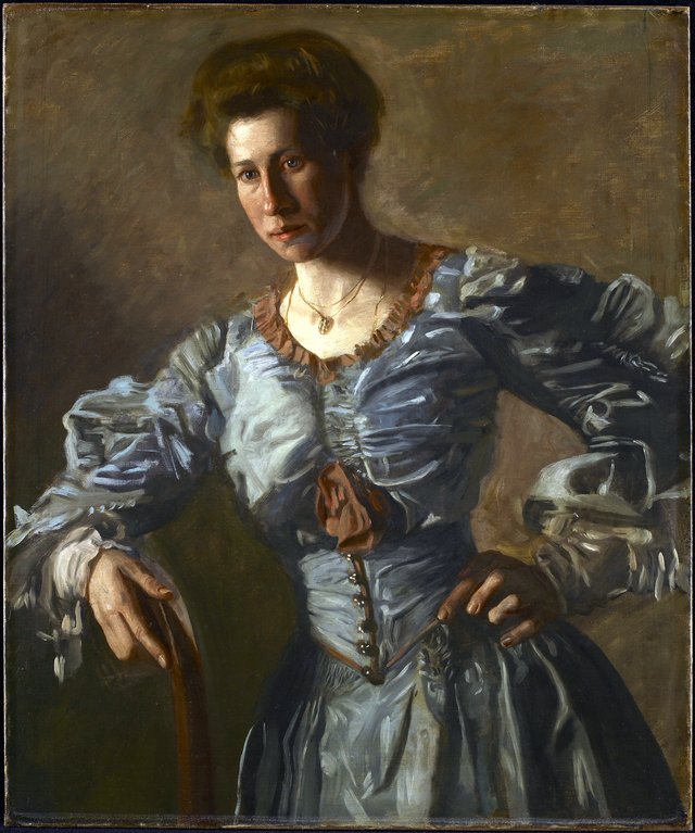 Portrait of Elizabeth L. Burton by Thomas Eakins