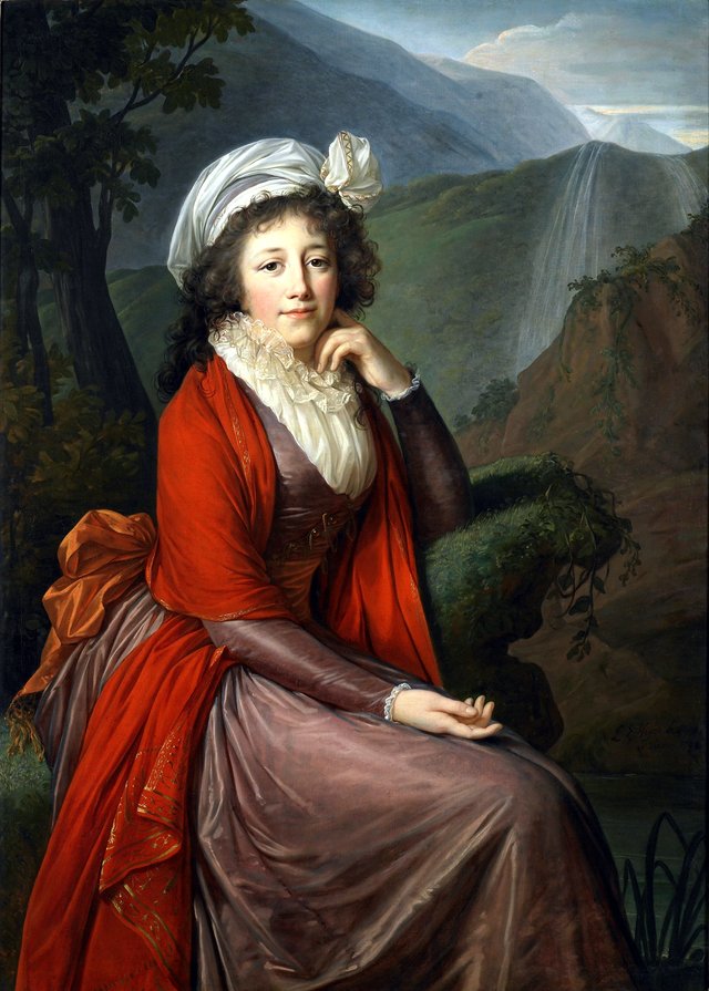 Portrait of Countess Maria Theresia Bucquoi, ne Parr (1746-1818) by Élisabeth Louise Vigée Le Brun