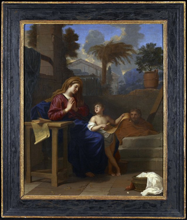 The Holy Family in Egypt by Charles Le Brun