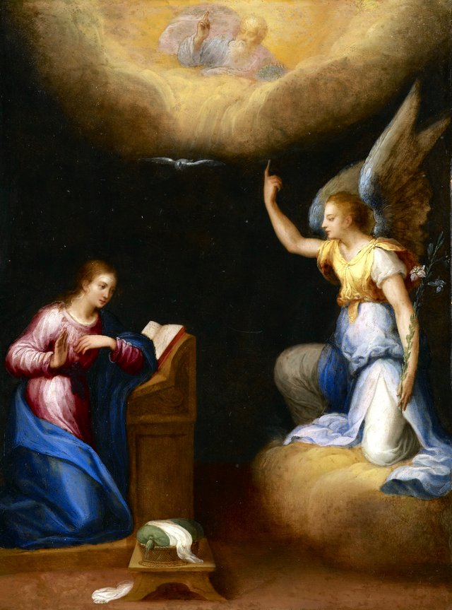 Annunciation by Hans Rottenhammer