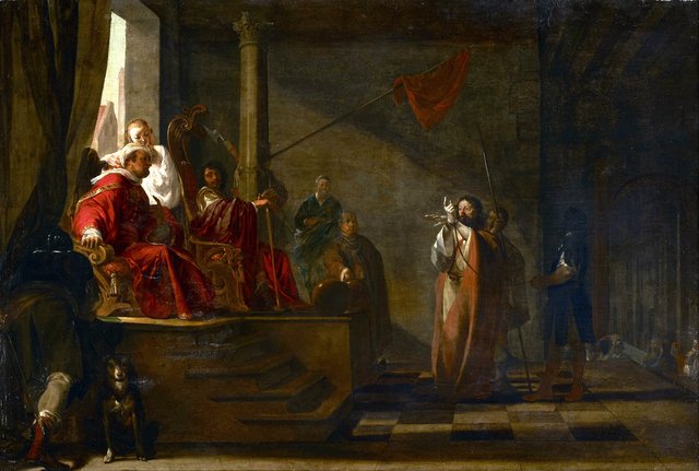 St. Paul Before the Praetor by Nikolaus Knüpfer