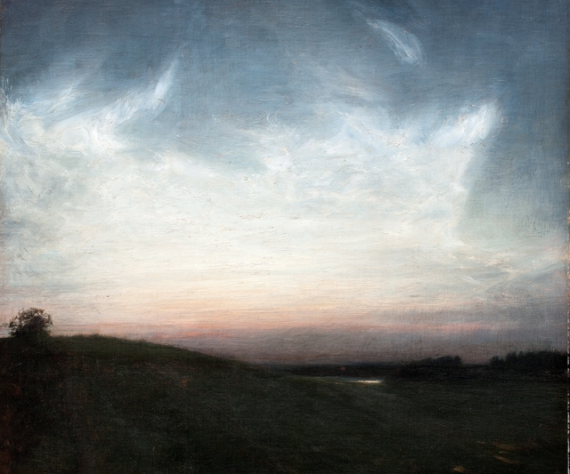 Summernight. Høsterkøb by Julius Paulsen
