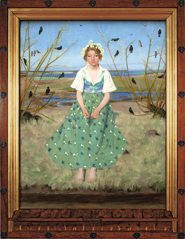 The Spring by Harald Slott-Møller