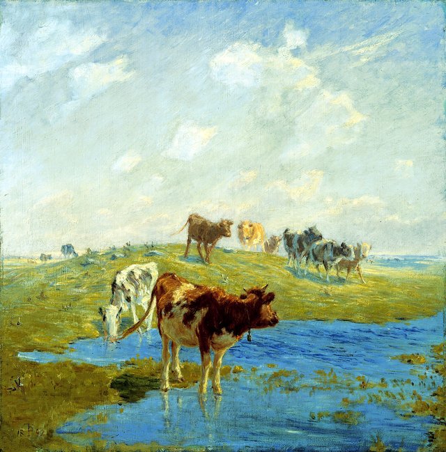 Højvande by Theodor Philipsen