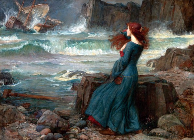Miranda by John William Waterhouse