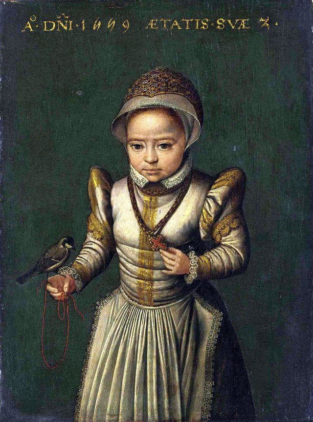 Portrait of a Child by Catarina van Hemessen
