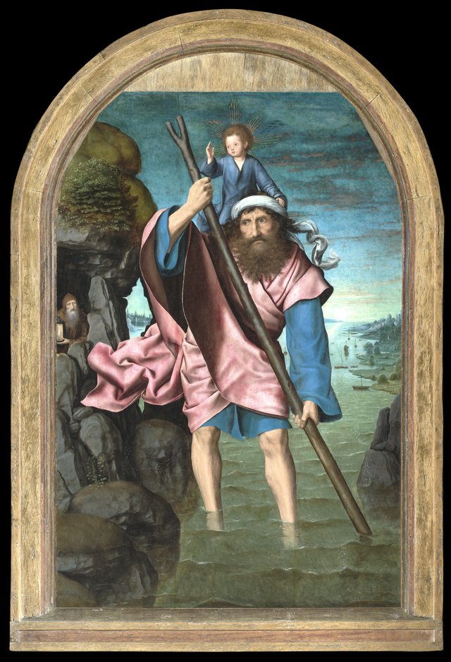 Saint Christopher by Quinten Metsys