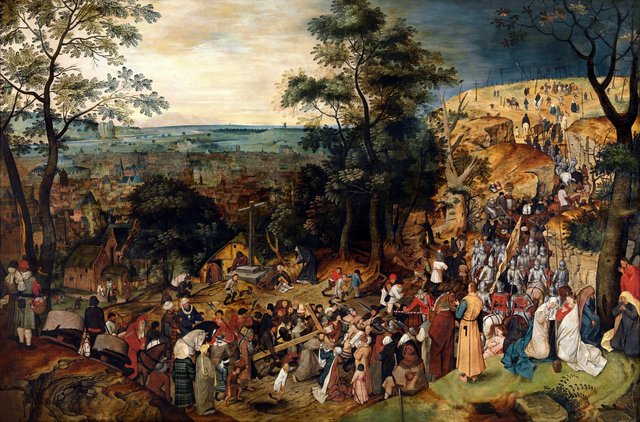The Bearing of the Cross by Pieter Brueghel the Younger