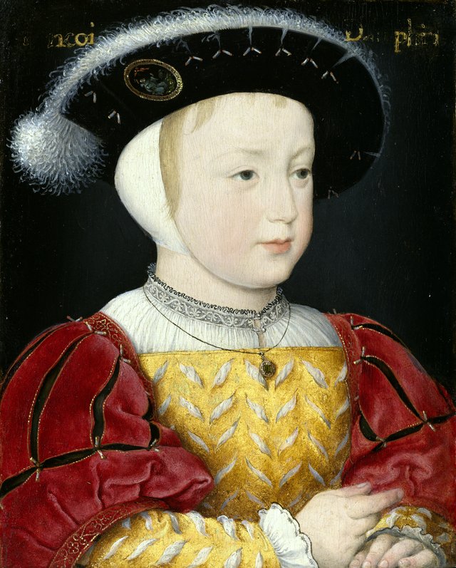 The Dauphin François, Son of François I by Jean Clouet