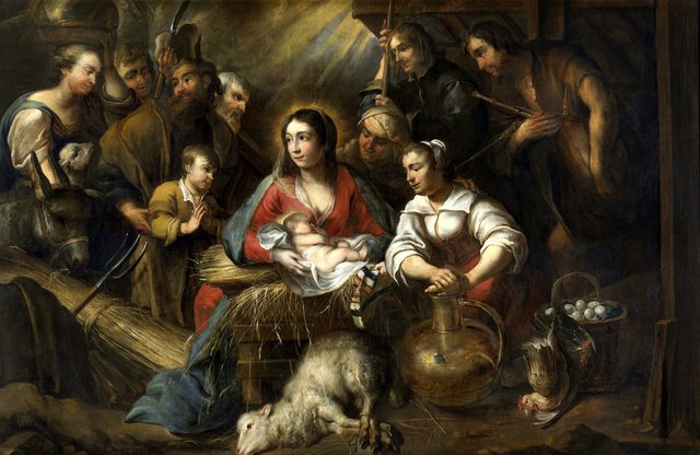 The Adoration of the Shepherds by Jan Cossiers