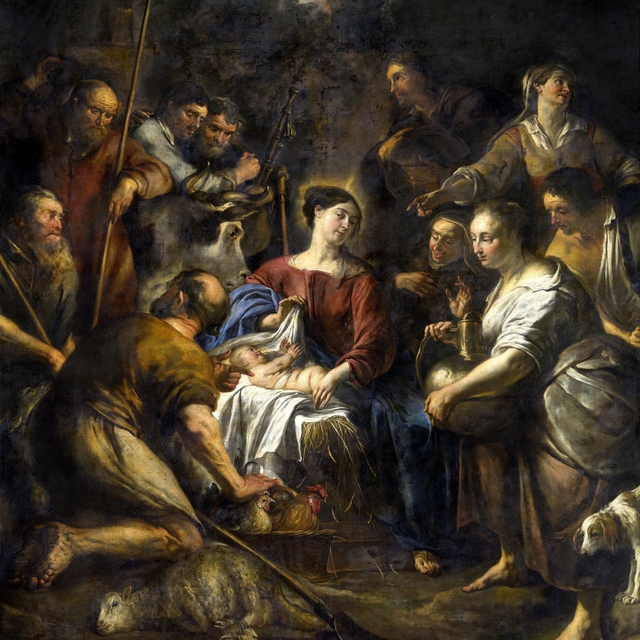 The Adoration of the Shepherds by Jan Cossiers