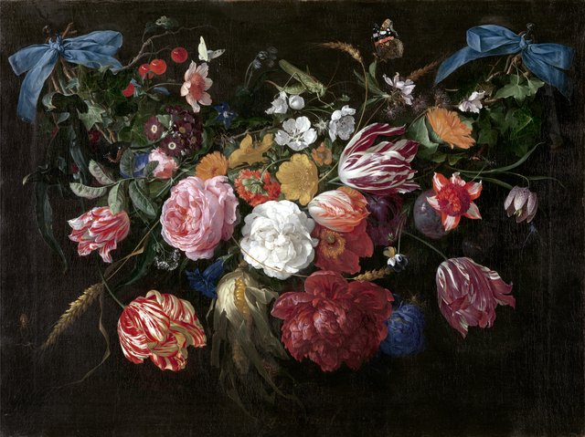 Flowers and Insects by Jan Davidsz. de Heem