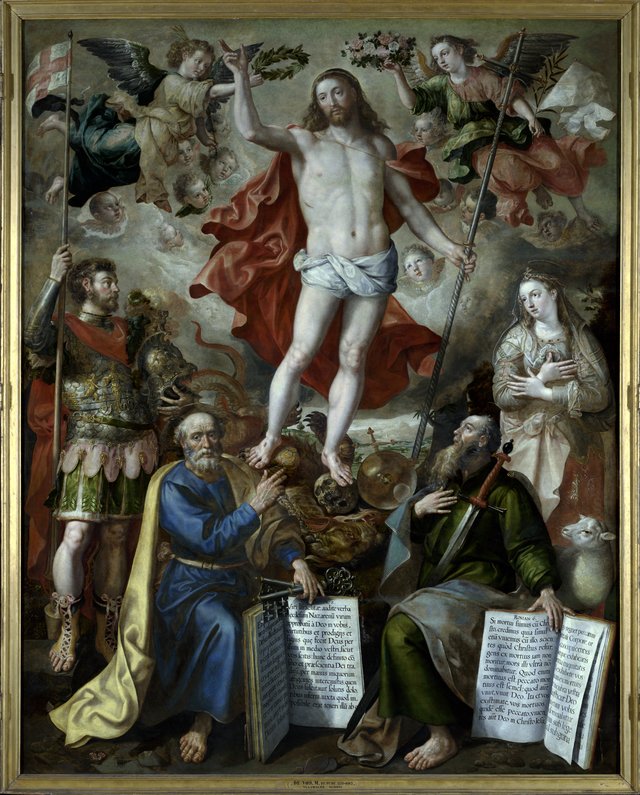 Christ Triumphant by Maerten de Vos