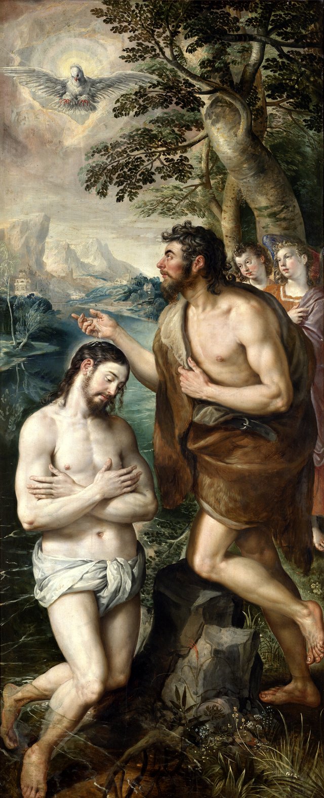 The Baptism of Christ by Maerten de Vos