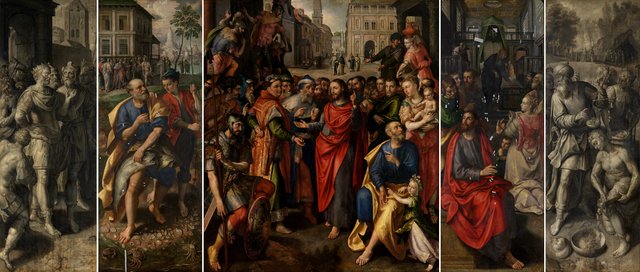 Altarpiece of the Guild of the Minters by Maerten de Vos