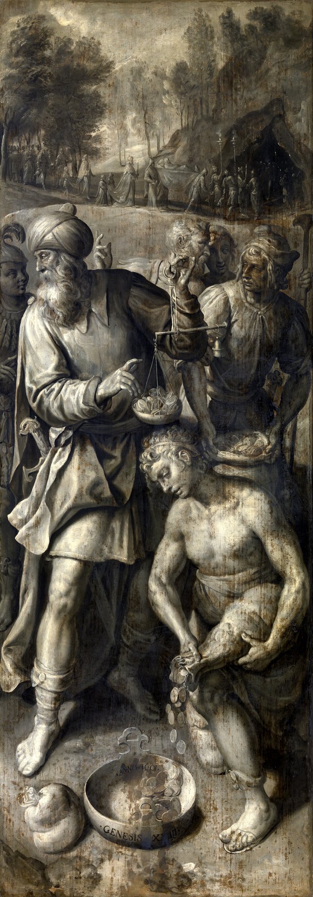 Abraham in Hebron by Maerten de Vos