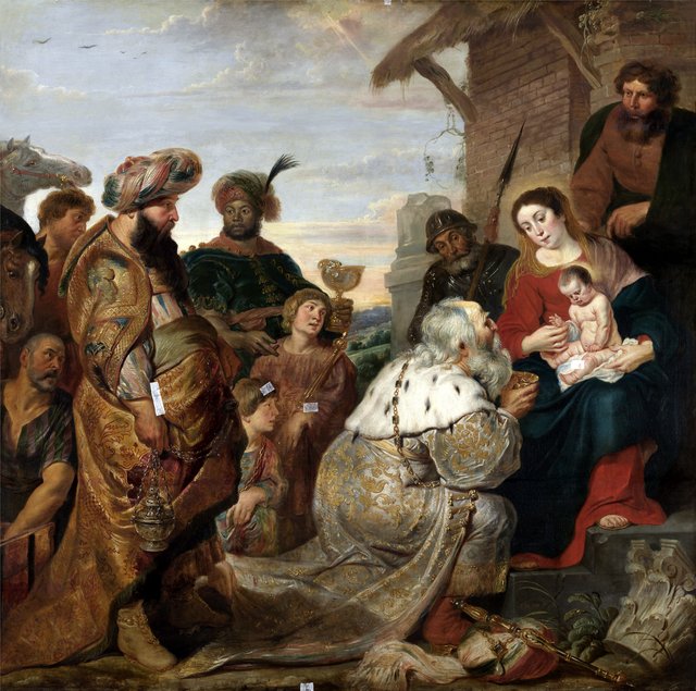 The adoration of the Magi by Cornelis de Vos