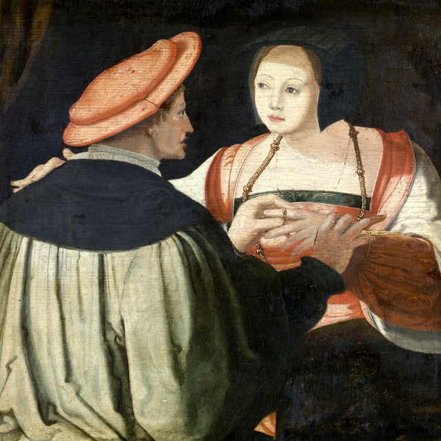 The Engagement by Lucas van Leyden