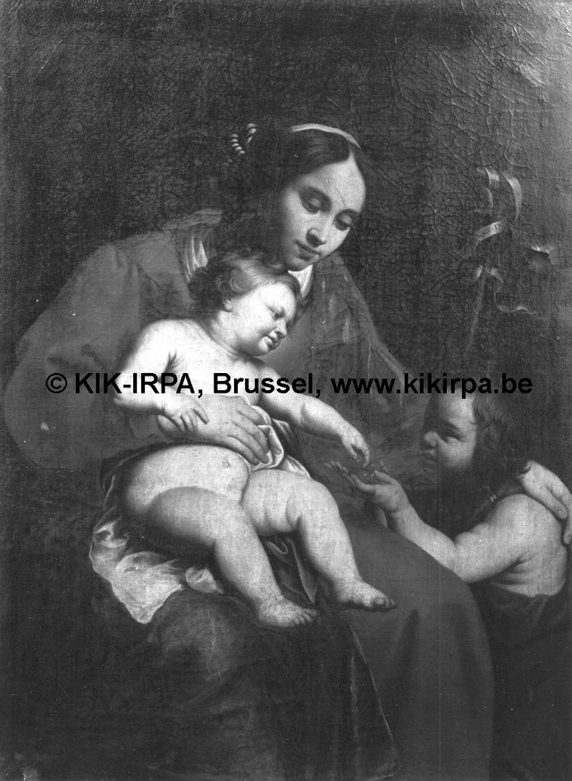 Madonna with the Infant Saint John the Baptist by Abraham Janssens I