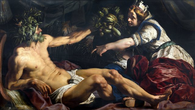 Scaldis and Antverpia by Abraham Janssens I