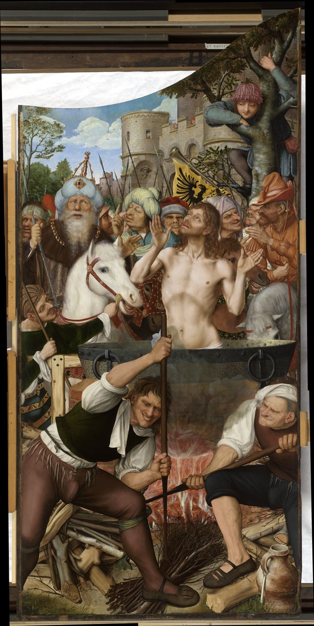 The Martyrdom of Saint John by Quinten Metsys