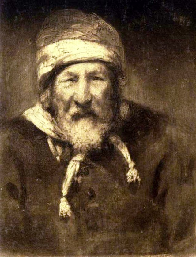 Old man by Abraham van Dijck