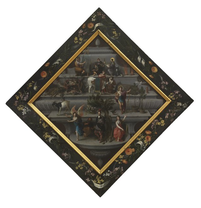 Blazon of the Chambers of Rethoric "De Violieren by Frans Francken the Younger