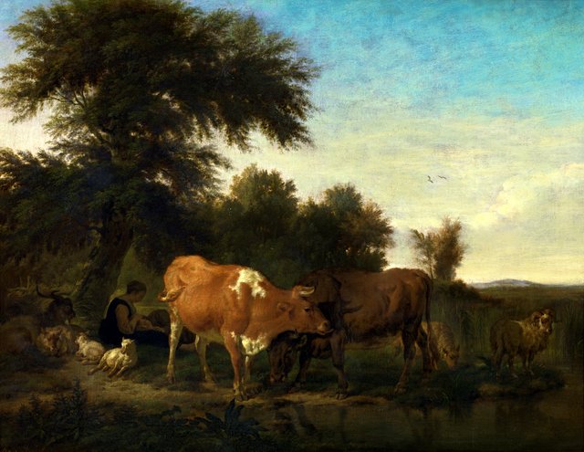 Landscape by Adriaen van de Velde