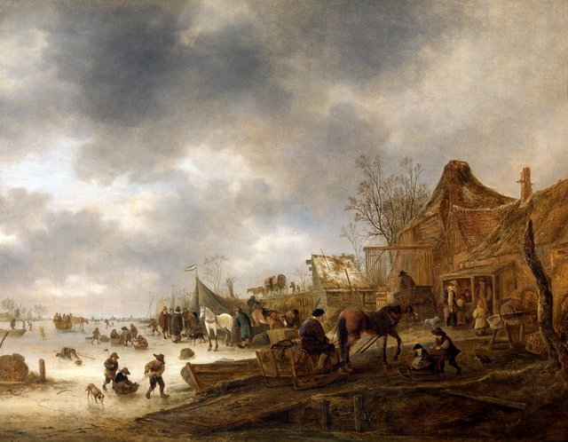 Winter Landscape by Isaac van Ostade