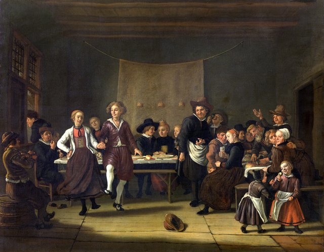 Peasant Wedding by Jan Victors