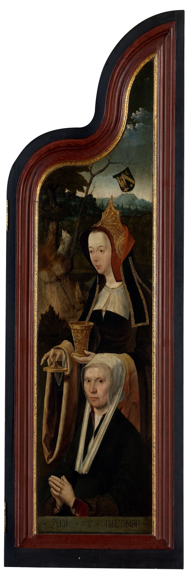 Portrait of Gerbrich Claesdr by Jacob Cornelisz van Oostsanen