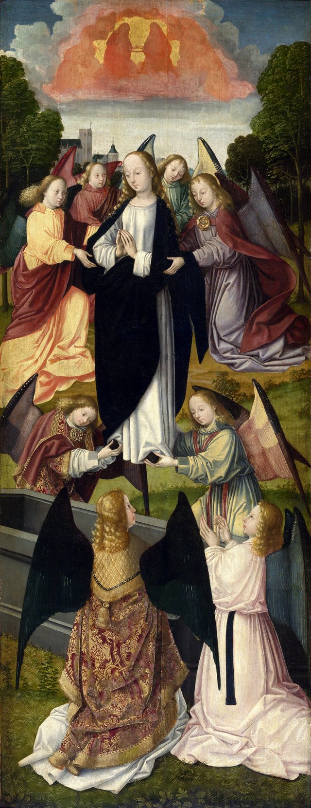 The Assumption of Mary by Master of the Amsterdam Death of the Virgin