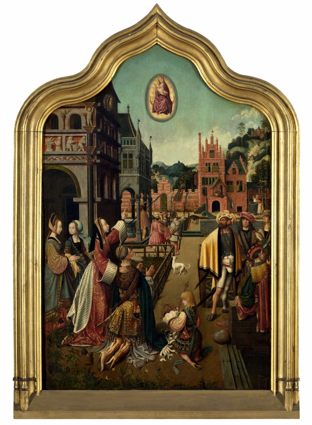 The Tiburtine Sibyl by Jan Mostaert