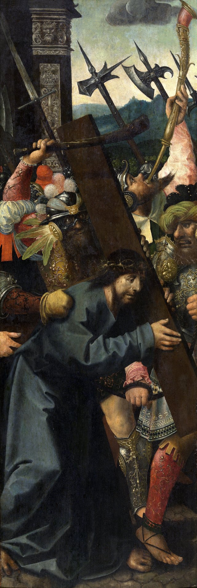 The Bearing of the Cross by Bernard van Orley