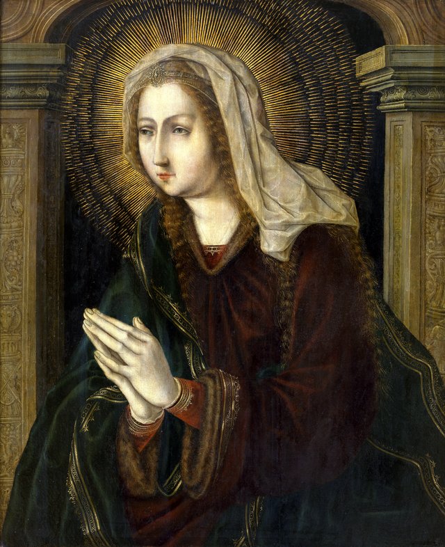 Afflicta Virgo by Jan Gossaert
