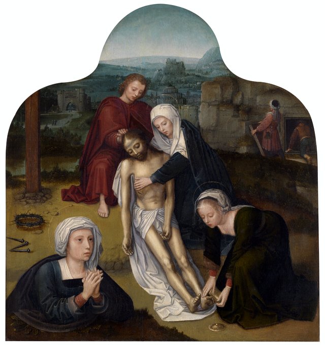 The Lamentation over the Dead Christ by Adriaen Isenbrandt