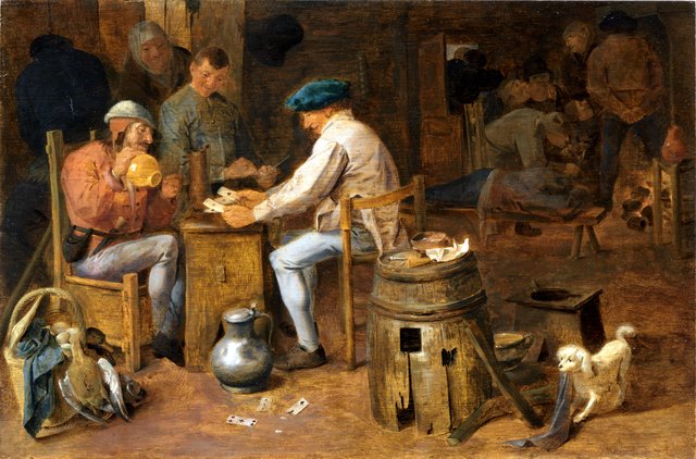Playing Cards by Adriaen Brouwer