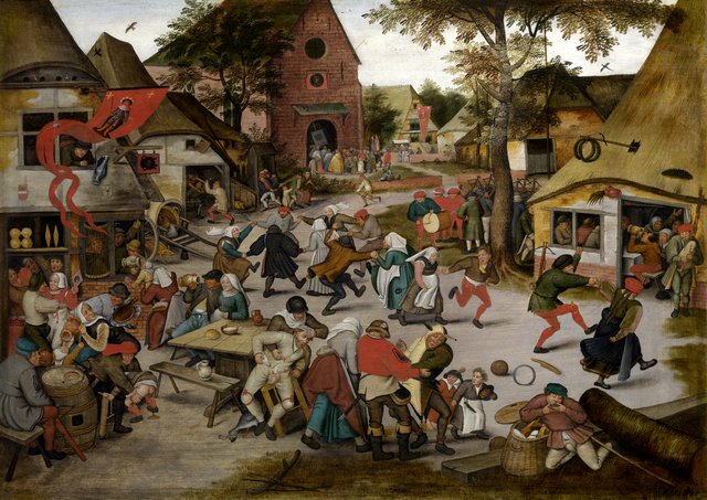 Kermis of Saint George by Pieter Brueghel the Younger