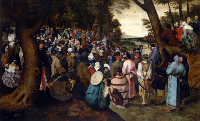 Saint John the Baptist Preaching by Pieter Brueghel the Younger