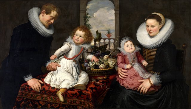 Portrait of a Family by Cornelis de Vos