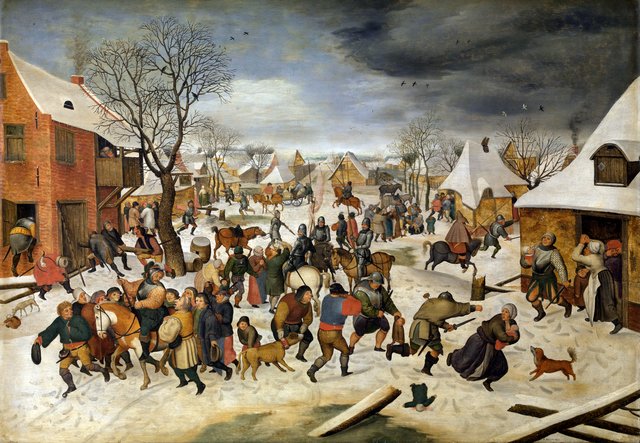 The Massacre of the Children at Bethlehem by Pieter Brueghel the Younger