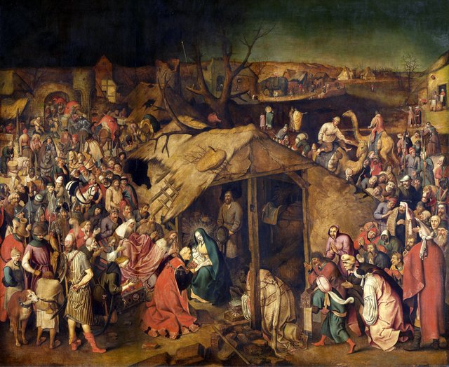 The Adoration of the Magi by Pieter Brueghel the Younger