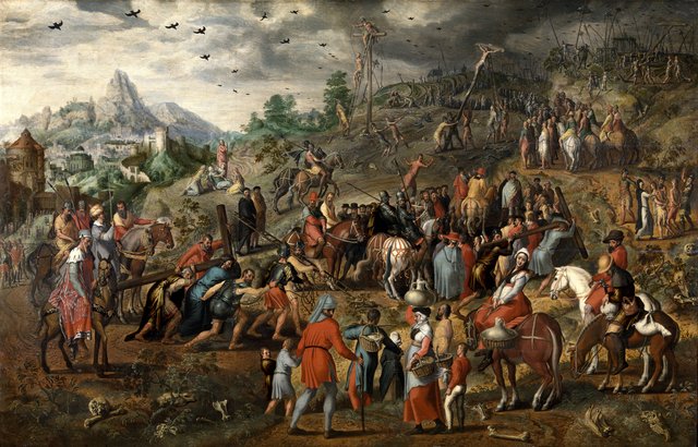 The Bearing of the Cross by Pieter Aertsen