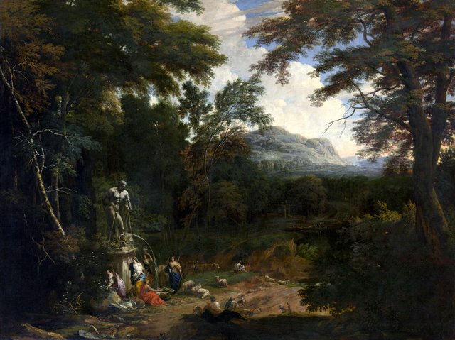 Landscape by Cornelis Huysmans