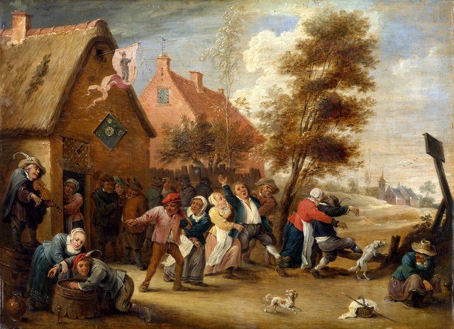 Rural feast by Abraham Teniers