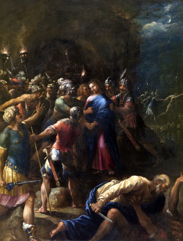 The Kiss of Judas by Hans Rottenhammer