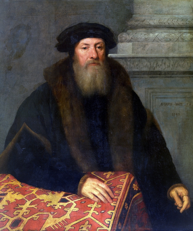 Portret van een man by Willem Key