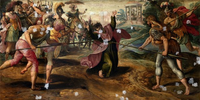 A Martyr by Hieronymous Francken II
