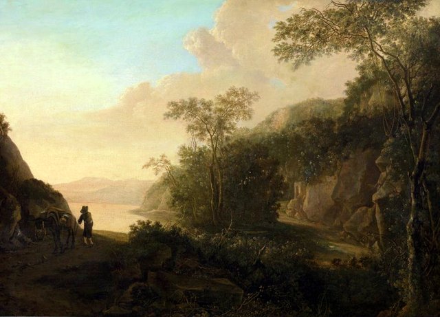 Italianate Landscape by Andries Both